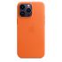 Оригинальный кожаный чехол Apple Leather Case with MagSafe Orange для iPhone 14 Pro Max (MPPR3) Оригинальный кожаный чехол Apple Leather Case with MagSafe Orange для iPhone 14 Pro Max (MPPR3)