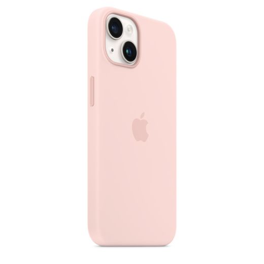 Силиконовый чехол CasePro Silicone Case Chalk Pink для iPhone 14