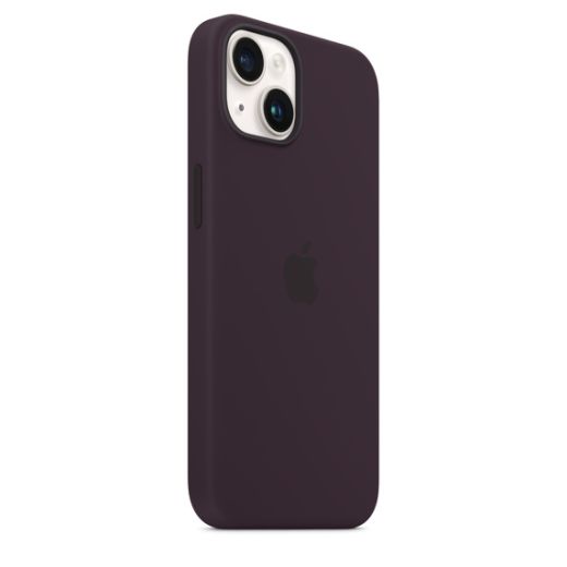 Силиконовый чехол CasePro Silicone Case with MagSafe Elderberry для iPhone 14