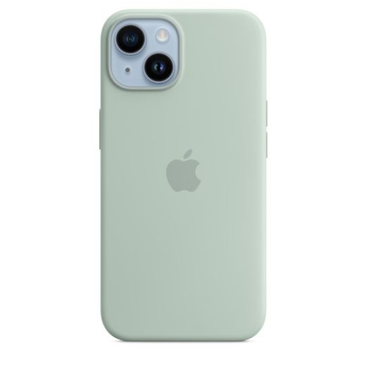 Силіконовий чохол CasePro Silicone Case with MagSafe Succulent для iPhone 14