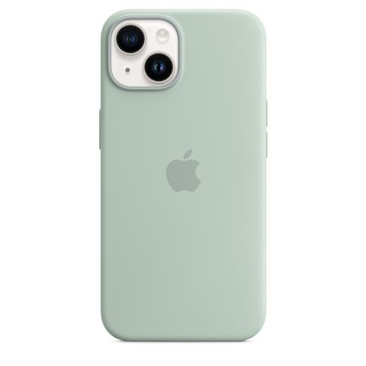 Силиконовый чехол CasePro Silicone Case with MagSafe Succulent для iPhone 14