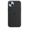 Силиконовый чехол CasePro Silicone Case with MagSafe Midnight для iPhone 14 Plus