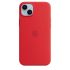 Оригинальный силиконовый чехол Apple Silicone Case with MagSafe (PRODUCT) Red для iPhone 14 Plus (MPT63)