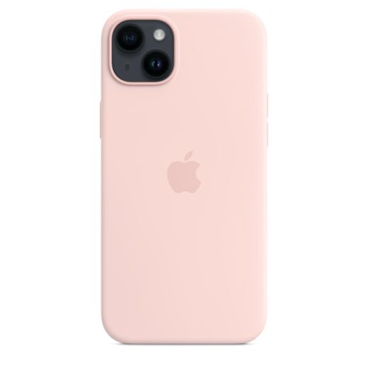 Силіконовий чохол CasePro Silicone Case with MagSafe Chalk Pink для iPhone 14 Plus