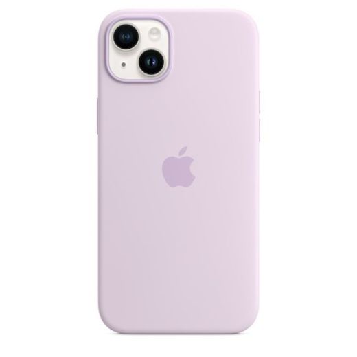 Силиконовый чехол CasePro Silicone Case (High Copy) Lavender для iPhone 15 Plus