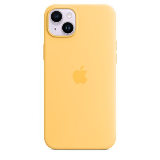 Силиконовый чехол CasePro Silicone Case with MagSafe Sunglow для iPhone 14 Plus