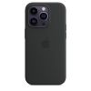 Силіконовий чохол CasePro Silicone Case with MagSafe Midnight для iPhone 14 Pro Max