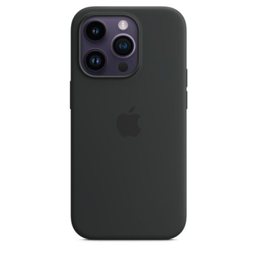 Силіконовий чохол CasePro Silicone Case with MagSafe Midnight для iPhone 14 Pro Max