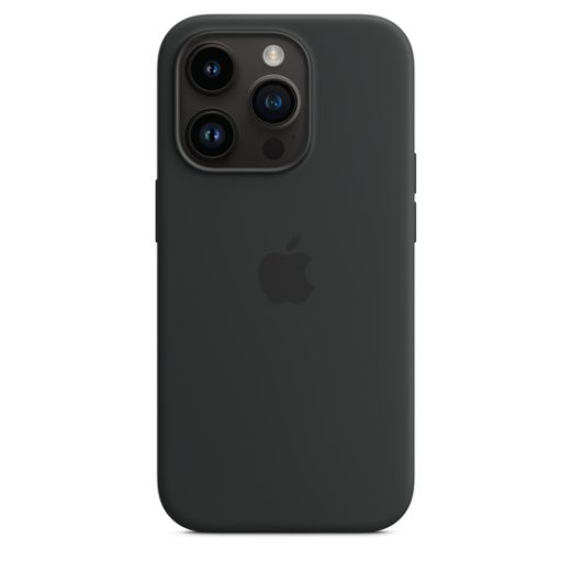 Силіконовий чохол CasePro Silicone Case with MagSafe Midnight для iPhone 14 Pro Max