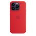 Оригінальний силіконовий чохол Apple Silicone Case with MagSafe (PRODUCT) Red для iPhone 14 Pro (MPTG3)