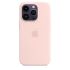 Силиконовый чехол CasePro Silicone Case with MagSafe Chalk Pink для iPhone 14 Pro Max