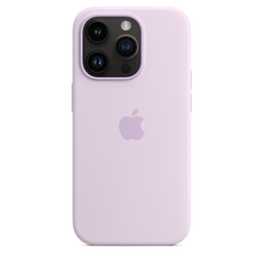 Силиконовый чехол CasePro Silicone Case with MagSafe Lilac для iPhone 14 Pro