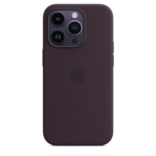 Силиконовый чехол CasePro Silicone Case with MagSafe Elderberry для iPhone 14 Pro Max