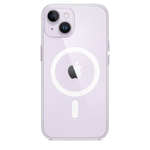 Оригинальный прозрачный чехол Apple Clear Case with MagSafe для iPhone 14 (MPU13)