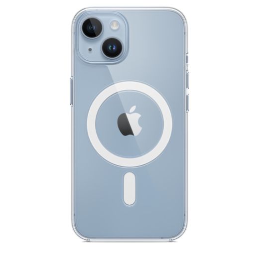 Оригинальный прозрачный чехол Apple Clear Case with MagSafe для iPhone 14 (MPU13)