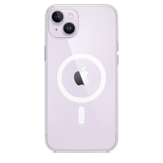 Оригінальний прозорий чохол Apple Clear Case with MagSafe для iPhone 14 Plus (MPU43)