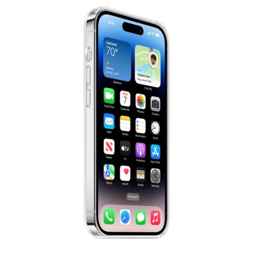 Оригинальный прозрачный чехол Apple Clear Case with MagSafe для iPhone 14 Pro (MPU63)