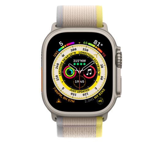 Ремешок CasePro Trail Loop Yellow/Beige для Apple Watch 49mm | 45mm | 44mm