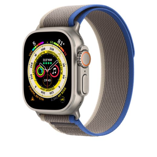 Ремінець CasePro Trail Loop Blue/Gray для Apple Watch 41mm | 40mm