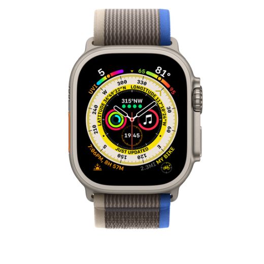 Pемешок CasePro Trail Loop Blue/Gray для Apple Watch 49mm | 45mm | 44mm