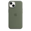 Оригинальный силиконовый чехол Apple Silicone Case with MagSafe Olive для iPhone 14 Plus (MQUD3)