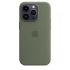 Силіконовий чохол CasePro Silicone Case with MagSafe Olive для iPhone 14 Pro Max
