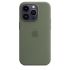 Силиконовый чехол CasePro Silicone Case with MagSafe Olive для iPhone 14 Силиконовый чехол CasePro Silicone Case with MagSafe Olive для iPhone 14