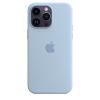 Оригінальний силіконовий чохол Apple Silicone Case with MagSafe Sky для iPhone 14 Pro Max (MQUP3)