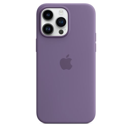 Оригинальный силиконовый чехол Apple Silicone Case with MagSafe Iris для iPhone 14 Pro Max (MQUQ3)