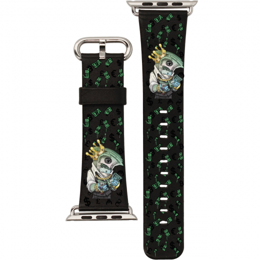 Кожаный ремешок Hustle Case Mr.Bucks для Apple Watch 45/44mm