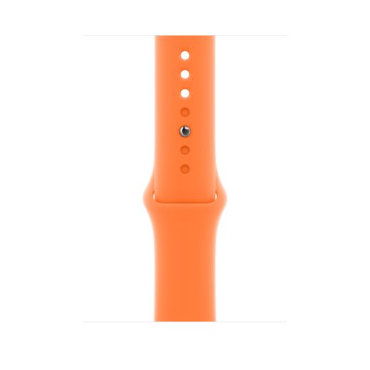 Оригінальний силіконовий ремінець Apple Sport Band Size M/L Bright Orange для Apple Watch 49mm | 45mm | 44mm