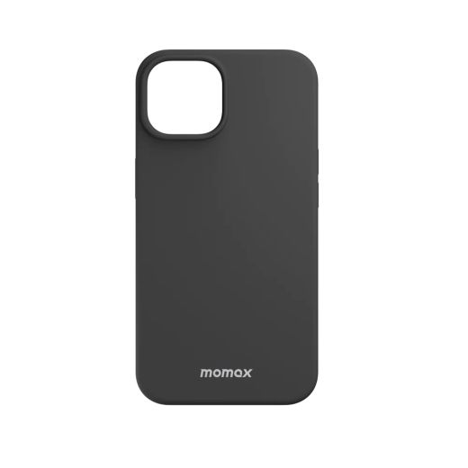 Силиконовый чехол Momax Silicone 2.0 Black для iPhone 14 Pro (MSAP22MD)