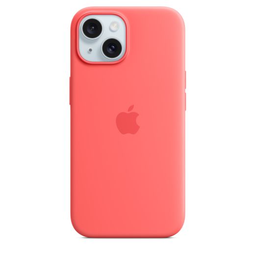 Силиконовый чехол CasePro Silicone Case with MagSafe Guava для iPhone 15 Plus