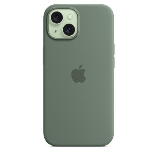 Силіконовий чохол CasePro Silicone Case with MagSafe Cypress для iPhone 15 Plus