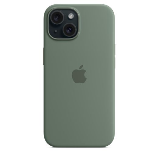 Силиконовый чехол CasePro Silicone Case with MagSafe Cypress для iPhone 15 Plus