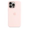 Силиконовый чехол CasePro Silicone Case (High Copy) Chalk Pink для iPhone 16 Pro