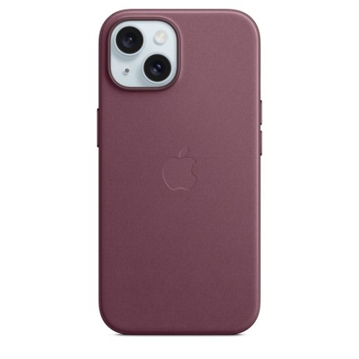 Чехол CasePro FineWoven Case with MagSafe Mulberry для iPhone 15 Plus