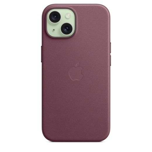 Чохол CasePro FineWoven Case with MagSafe Mulberry для iPhone 15