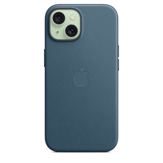 Чехол CasePro FineWoven Case with MagSafe Pacific Blue для iPhone 15