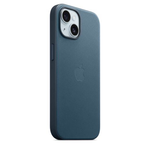 Чохол CasePro FineWoven Case with MagSafe Pacific Blue для iPhone 15 Plus