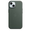 Чохол CasePro FineWoven Case with MagSafe Evergreen для iPhone 15