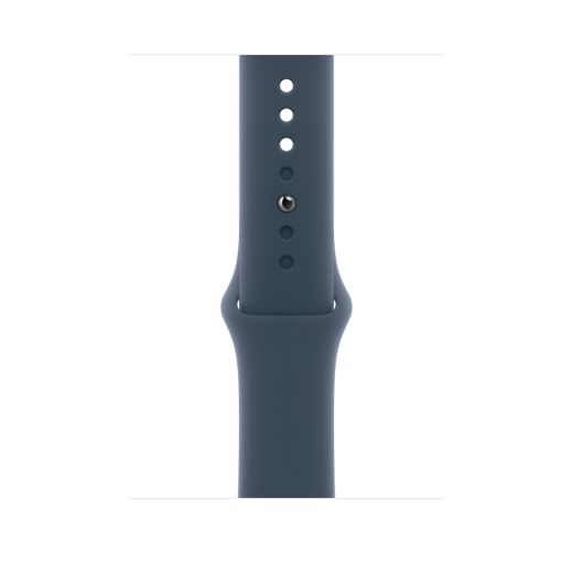 Оригинальный силиконовый ремешок Apple Sport Band Size M/L Storm Blue для Apple Watch 49mm | 45mm | 44mm (MT3R3)