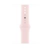 Оригинальный силиконовый ремешок Apple Sport Band Size S/M Light Pink для Apple Watch 42mm | 41mm | 40mm (MT2Y3)