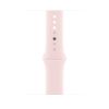 Оригинальный силиконовый ремешок Apple Sport Band Size S/M Light Pink для Apple Watch 41mm | 40mm (MT2Y3)