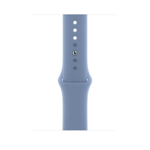 Оригинальный силиконовый ремешок Apple Sport Band Size M/L Winter Blue для Apple Watch 42mm | 41mm | 40mm (MT363)