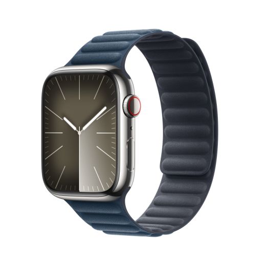 Оригинальный ремешок Apple FineWoven Magnetic Link Size M/L Pacific Blue 49mm | 45mm | 44mm (MTJA3)