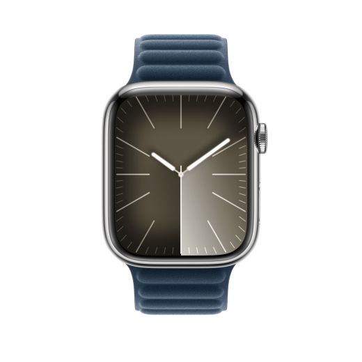 Оригинальный ремешок Apple FineWoven Magnetic Link Size M/L Pacific Blue 49mm | 45mm | 44mm (MTJA3)