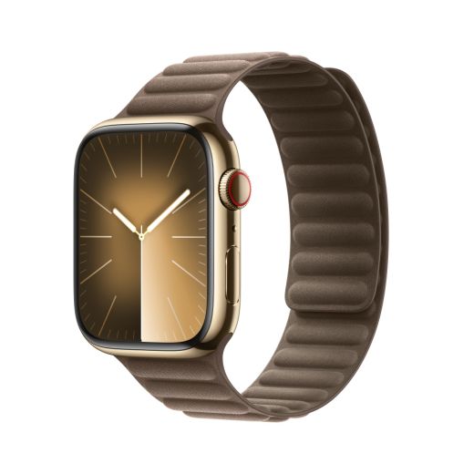 Оригинальный ремешок Apple FineWoven Magnetic Link Size S/M Taupe 49mm | 45mm | 44mm (MTJE3)