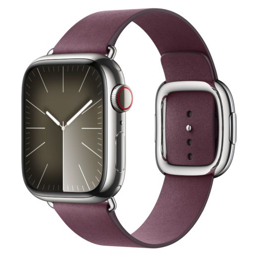 Оригинальный ремешок Apple Modern Buckle Mulberry Size Small для Apple Watch 41мм | 40мм (MUH73)