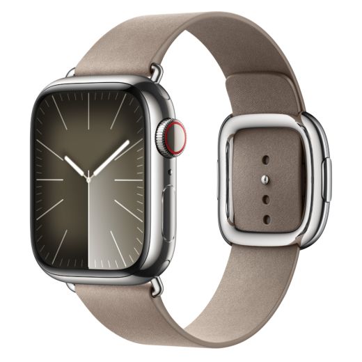 Оригинальный ремешок Apple Modern Buckle Tan Size Medium для Apple Watch 41мм | 40мм (MUHF3)